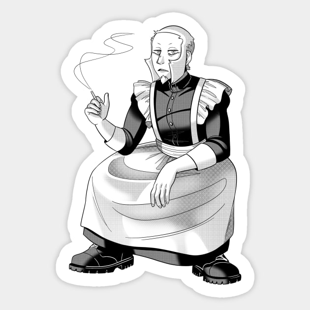 Smoke Break Sticker by angelicneonanime